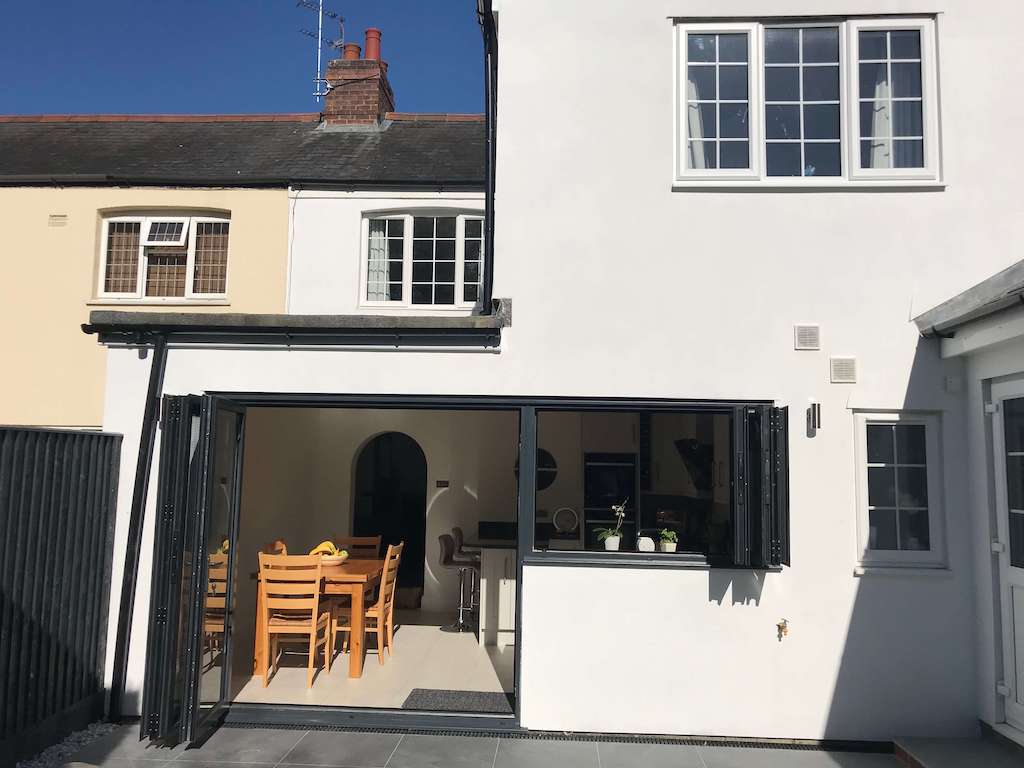 Rear Alteration And Bifold Door And Bifold Window Wendover Buckinghamshire 00